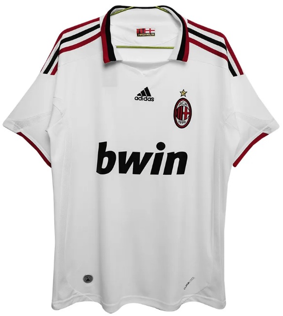 Camisa II Milan 2009 2010 Adidas retro